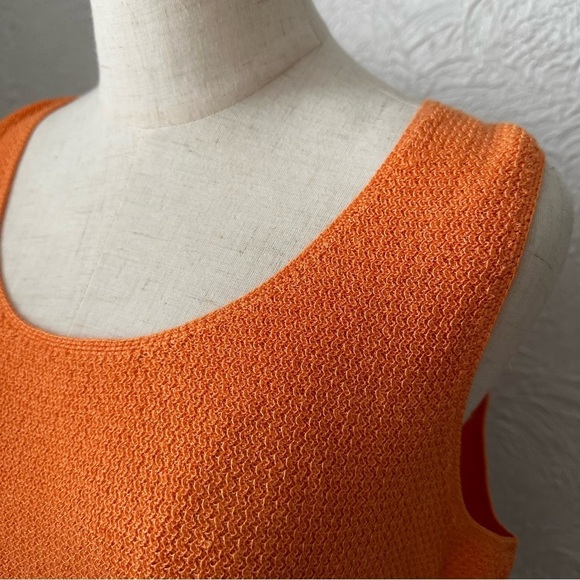 JH Collectables Orange Knit Tank Top - Picture 4 of 9